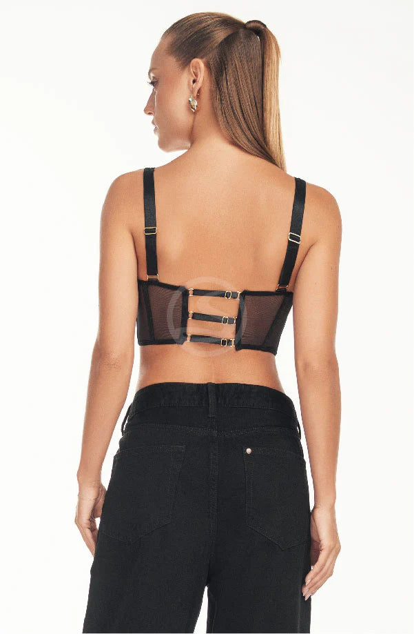 CORSET NAYA NEGRO SANTISIMAS
