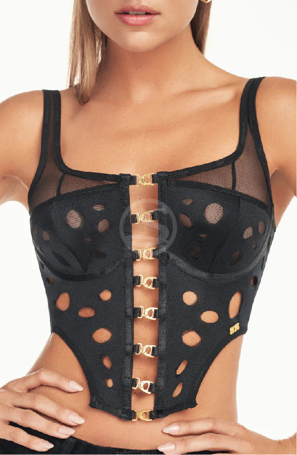 CORSET NAYA NEGRO SANTISIMAS