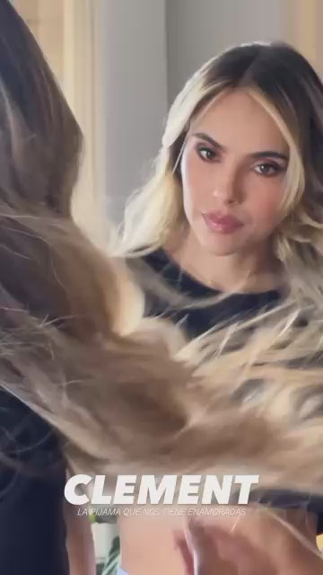 SET PIJAMA SHORT NEGRA